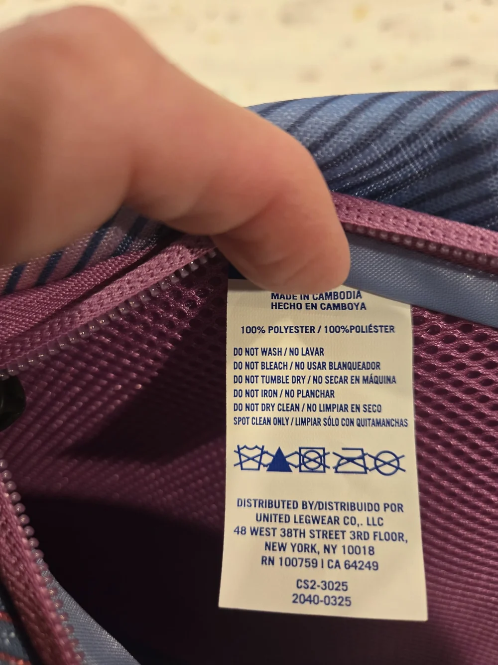 Champion Gradient Pink & Blue Backpack